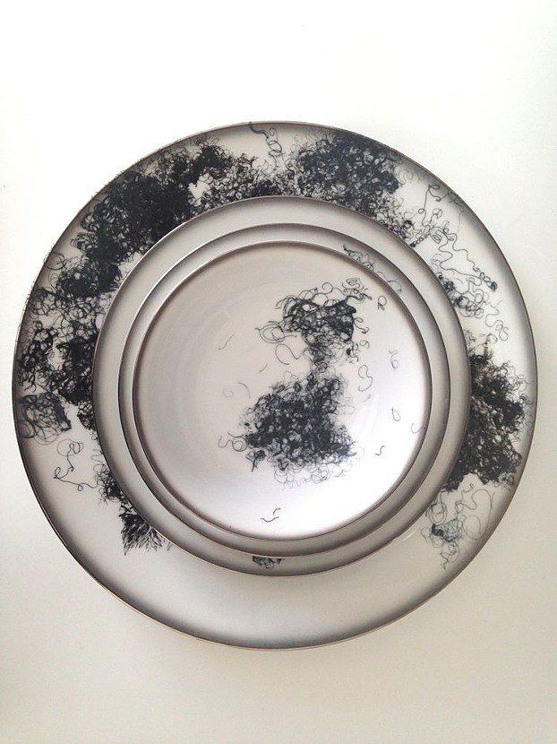 Fired Decal on Vintage Porcelain